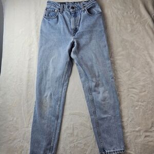 Levi’s 551 Relaxed Fit Tapered Leg Women's 6 Light Wash Blue Jeans USA Made